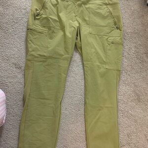 Athleta Olive Green Utility Pants